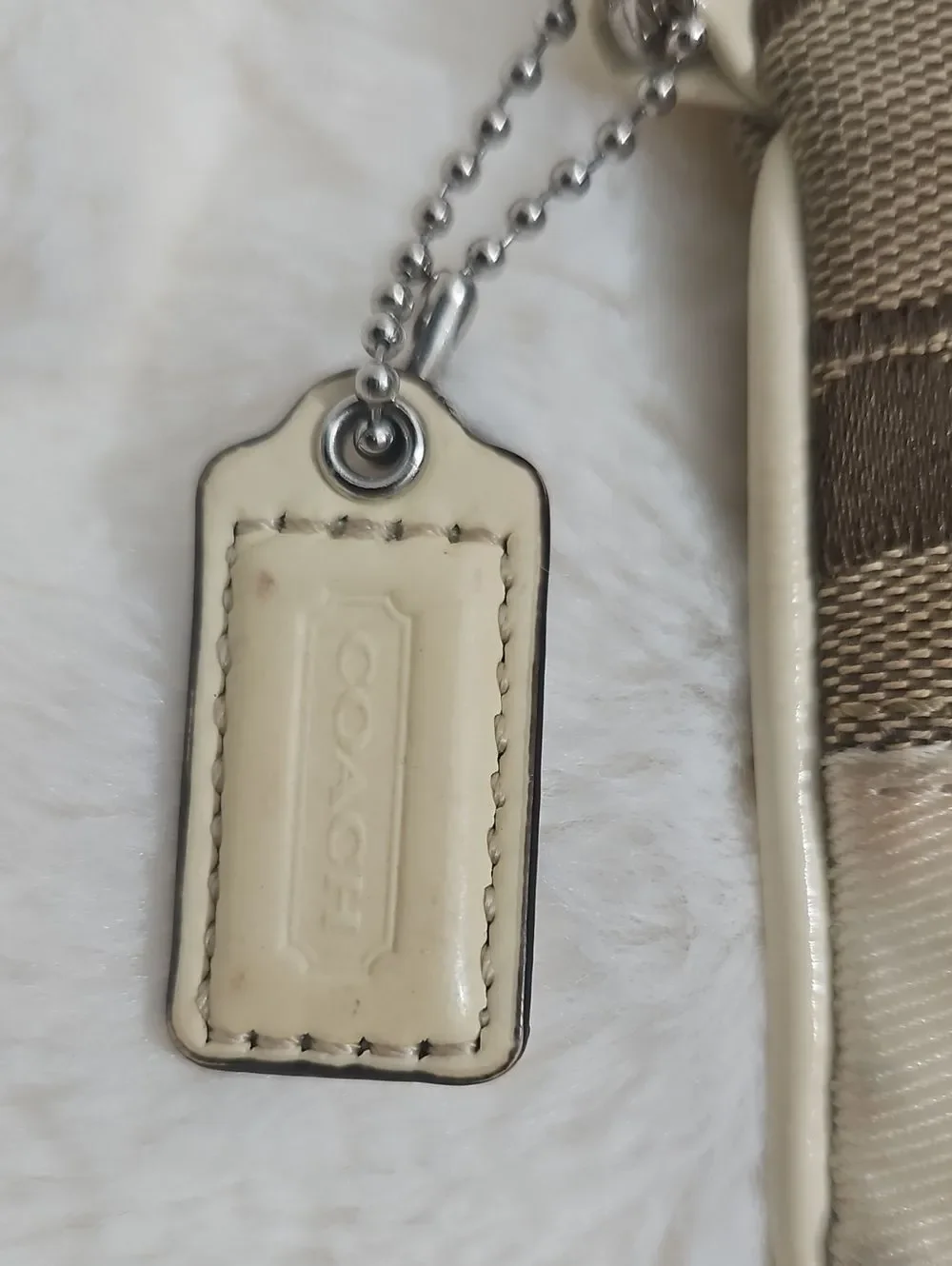 Coach signature stripe